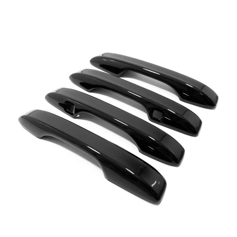 Bright black Front Car Door Handles Cover Trim 4pcs for Honda CRV CR-V 2023 2024 v