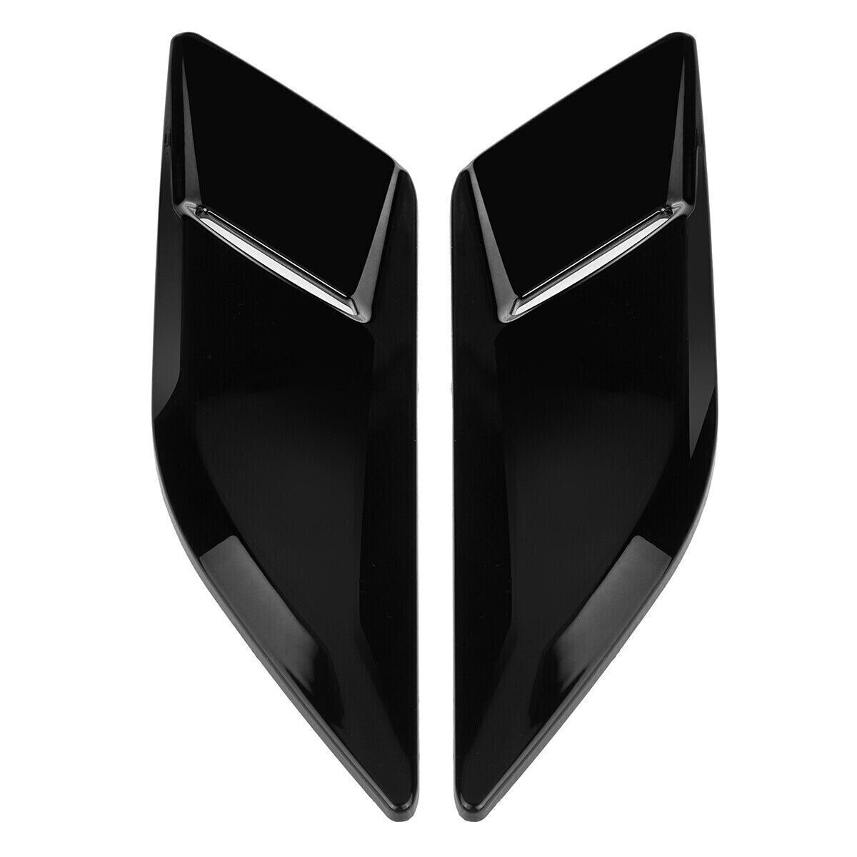 for Range Rover Sport L494 2014-18 Black Hood Vent Bonnet Air Vent SVR Style 2x