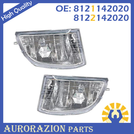 A pair of left and right front bumper driver fog lights are suitable for Rav4 2001-2003. n