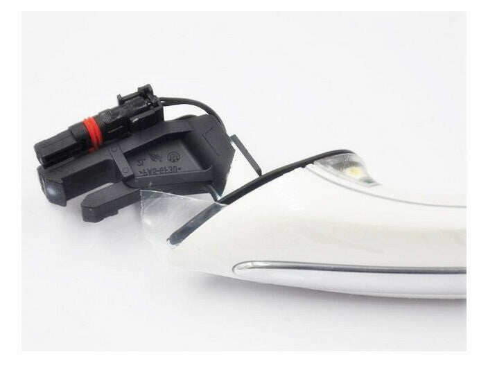 Pearl White Exterior Rear Left Access Door Handle for F10 F01 520i 528i v