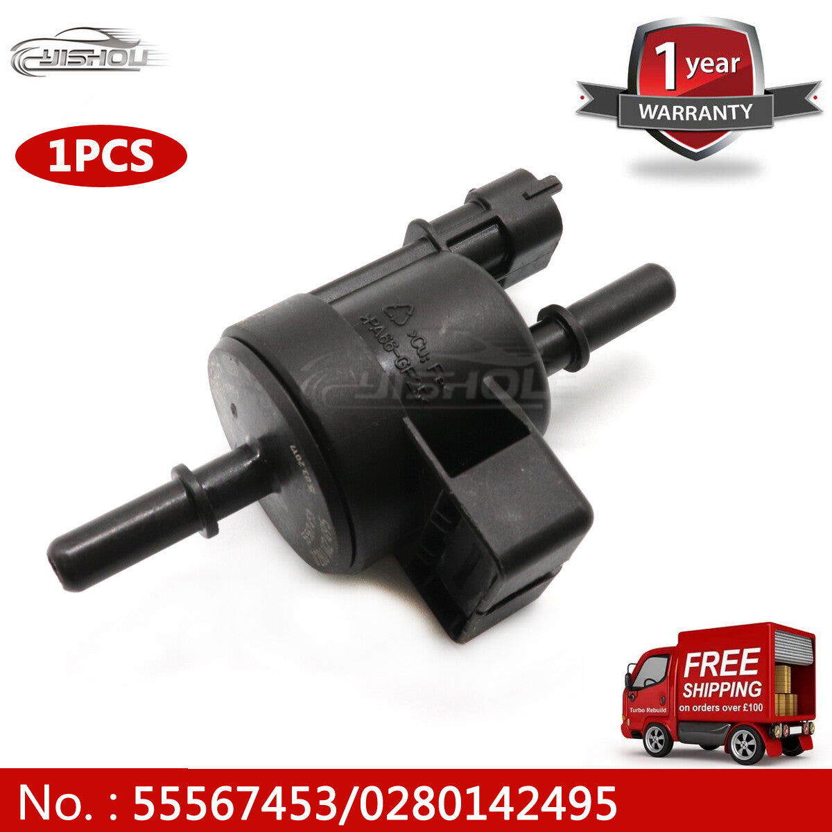 0280142495 Steam canister purification valve, new, for Chevrolet Sonic/ for Cruze Limited 2016