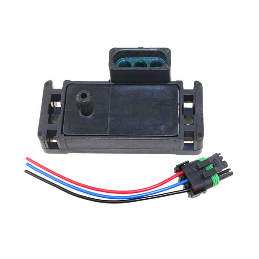 Manifold Absolute Pressure Sensor w/ Wire Plug for Chevry for Buick for Cadillac New