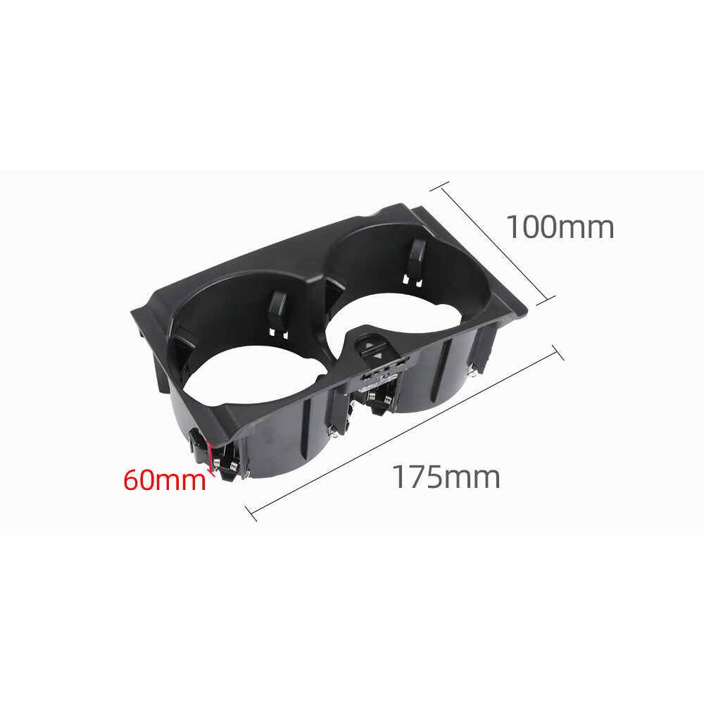 The center console cup holder is compatible with for Mercedes-Benz W212, E-Class, E350, E550, E200, and E300 models. (2126800110-) Q