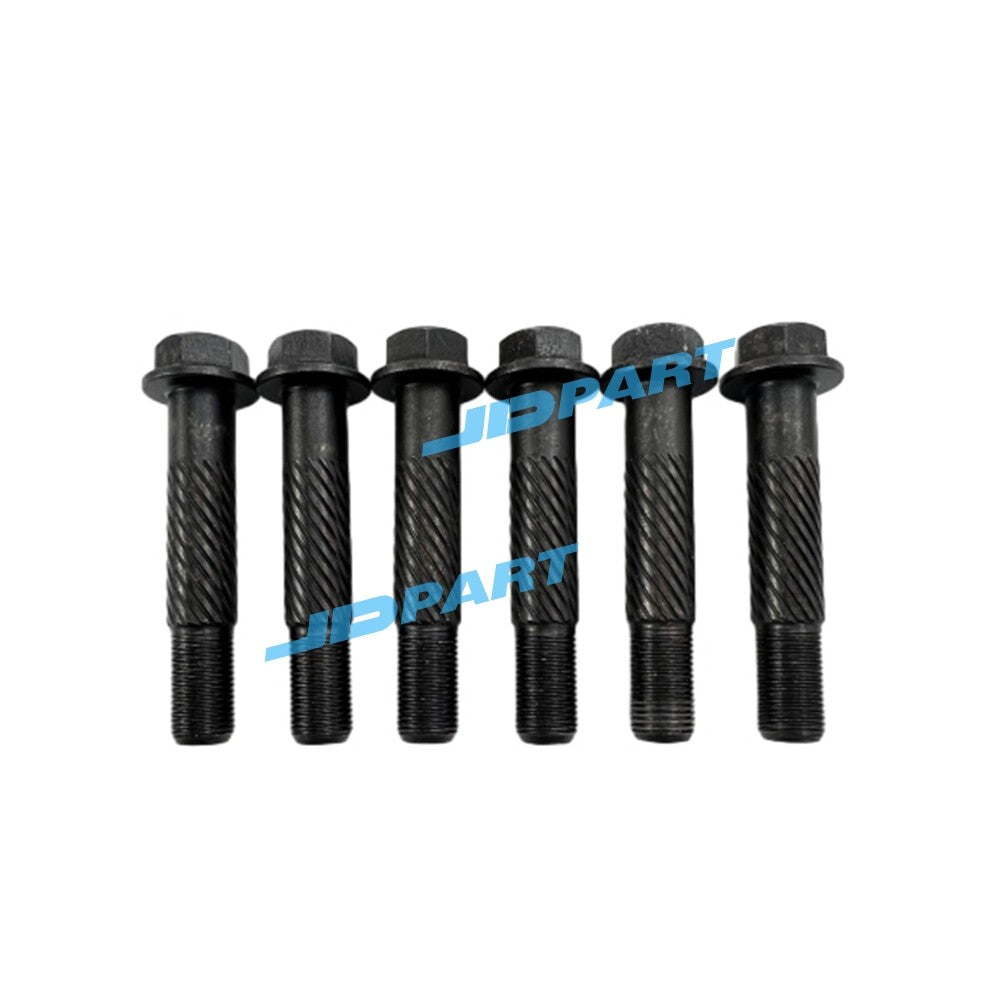 6-piece D1402 connecting rod bolts for excavator engine parts -