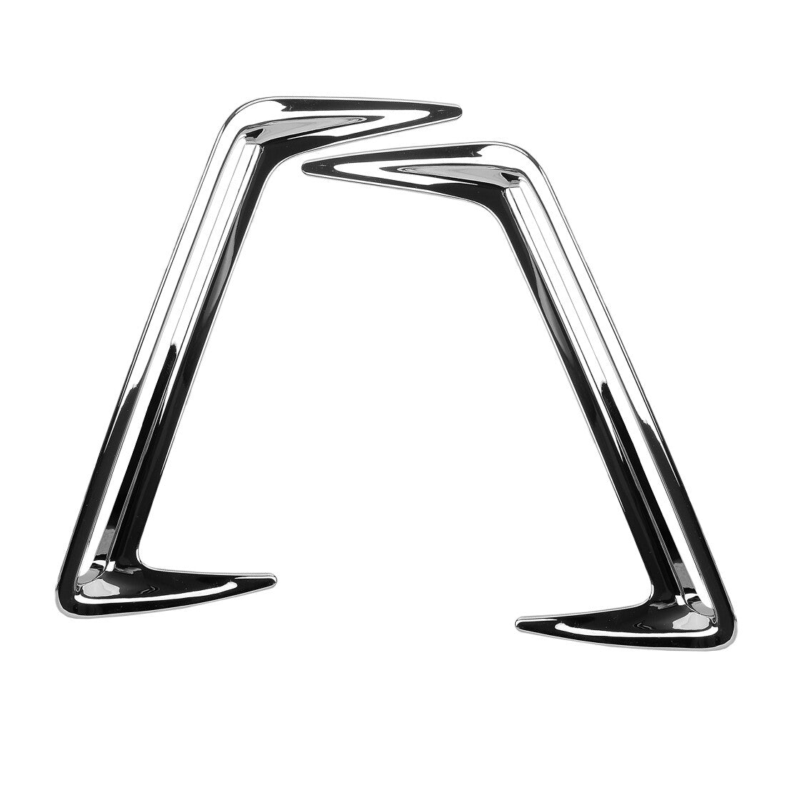 2pcs Rear Fog Light Cover Trim Frame Decor Fit for Toyota for Corolla Hatchback