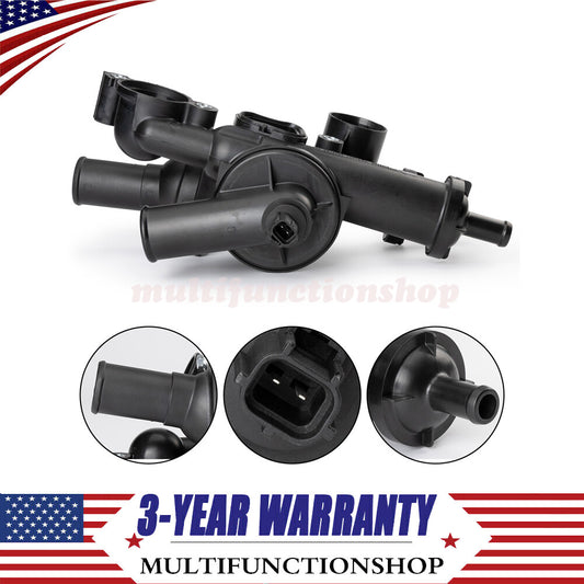 Thermostat Housing Assembly Fits for Dodge Caliber 2.0L 2.4L 07-11 68003582AB Q