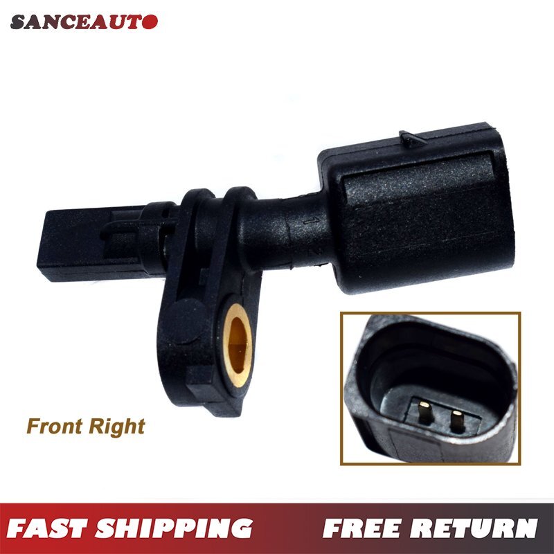 Front right-hand ABS wheel speed sensor suitable for Audi A3, for VW Atlas Cross, Fox for Jetta 6Q0927804B- n