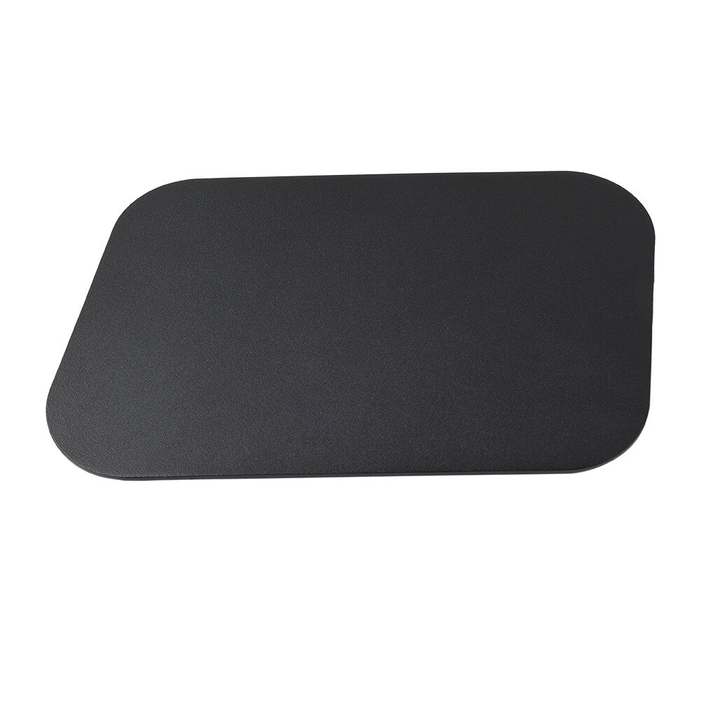 Motorcycle Universal Left Side Number Plate Panel Cover CNC Black