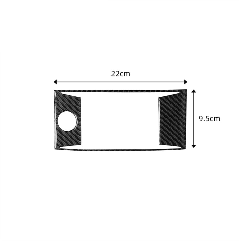 Carbon Fiber Central Console GPS Navigation Panel Cover for Honda Accord 13-17 B