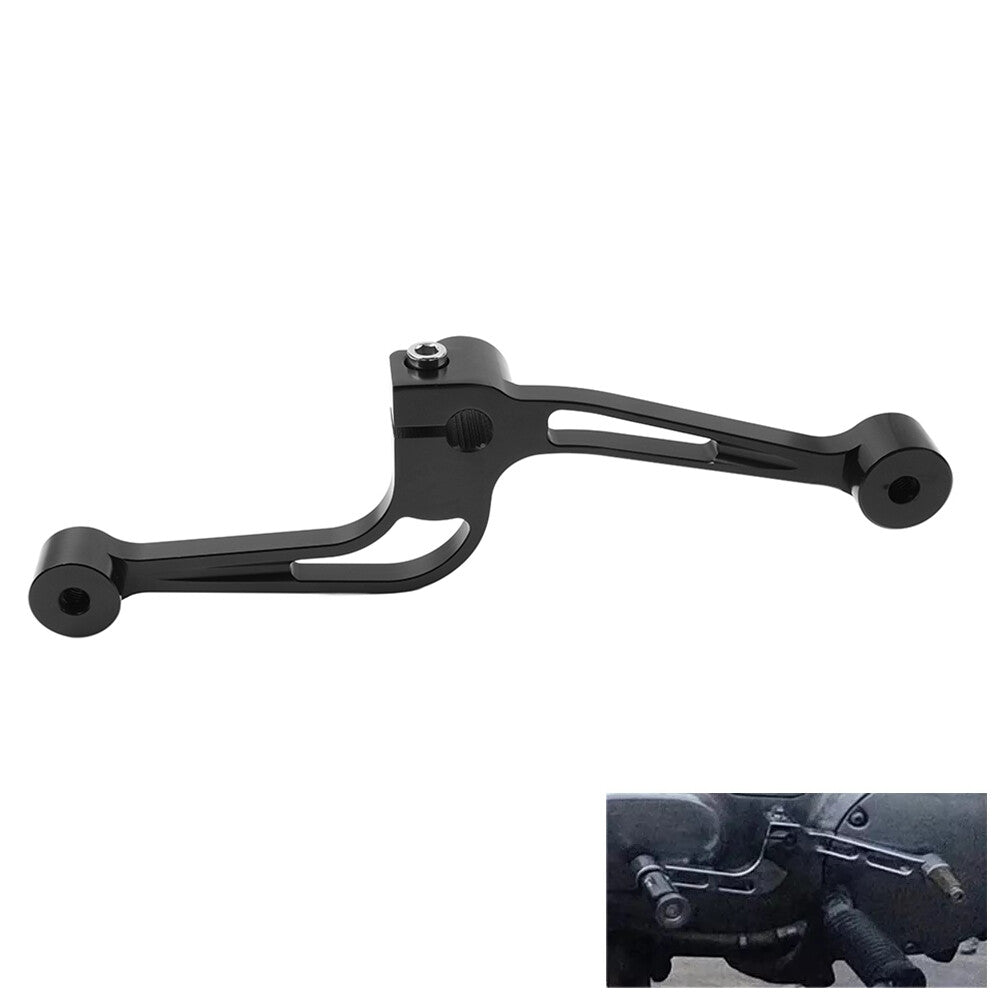 Mid-Control Gear Shifter Lever Shift CNC Black Fit for Harley Sportster XL883 XL1200
