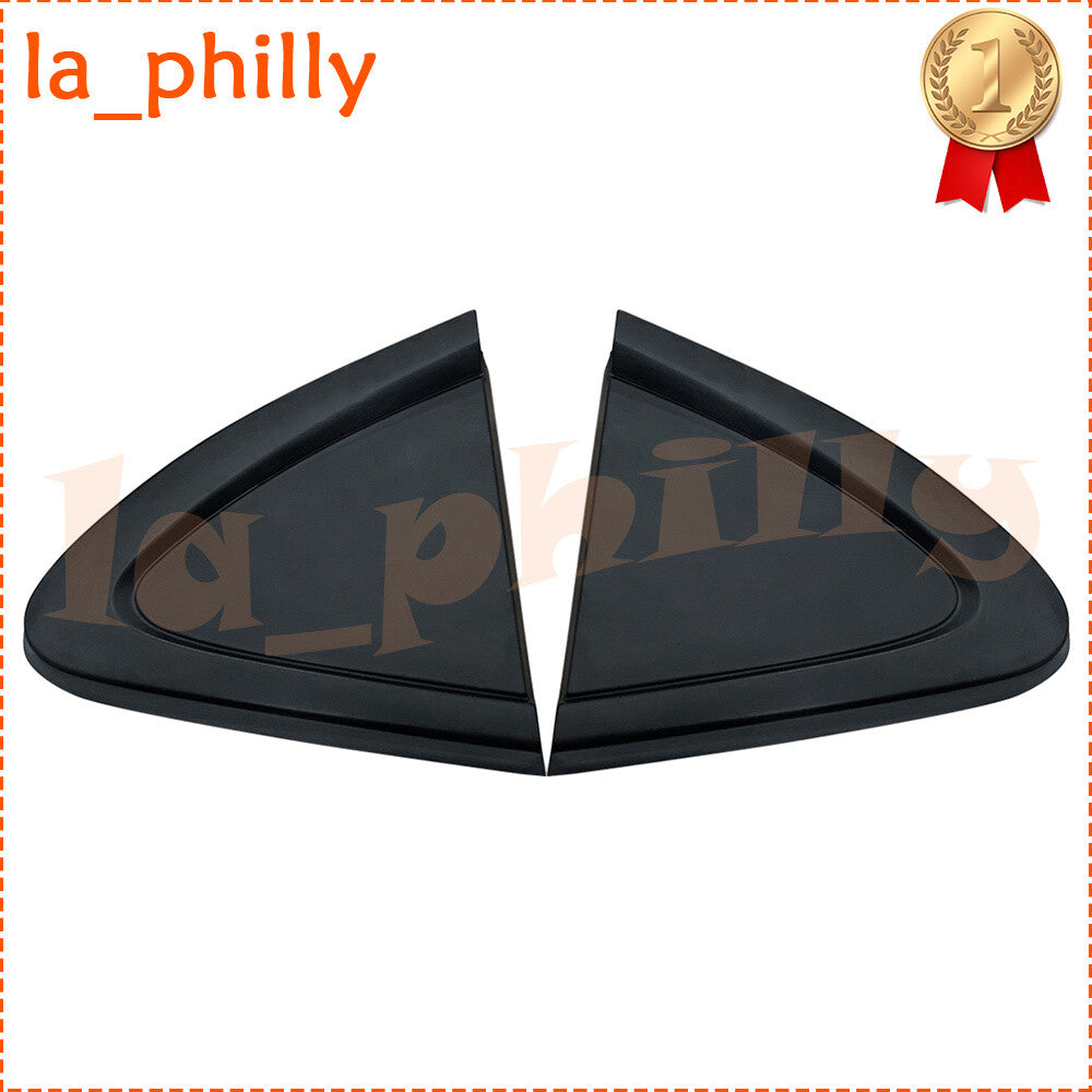 2Pcs Rear Black Window Bezel Molding Right +Left Fit for 2016-19 for Chevrolet for Cruze