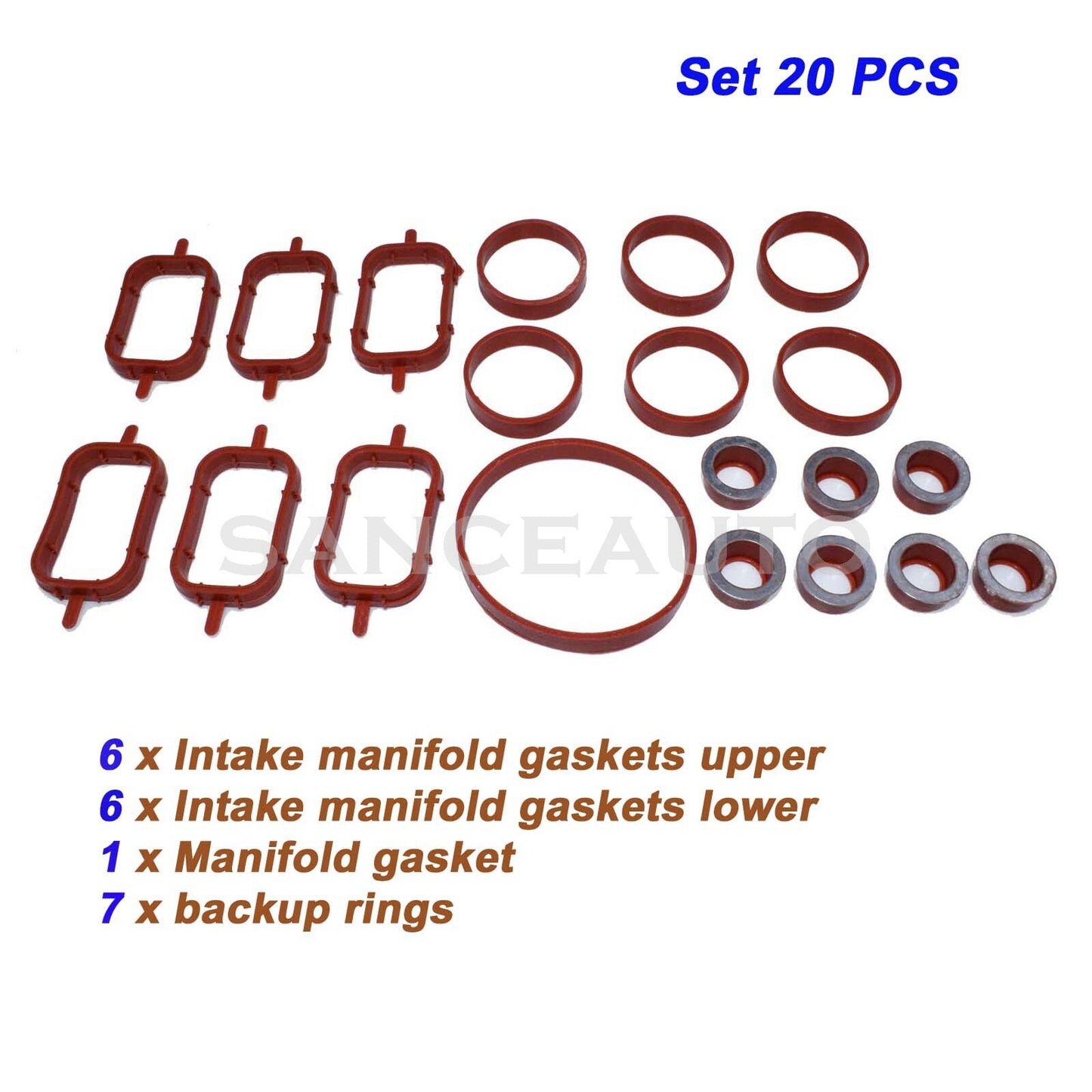 Inlet inlet complex Gaskets Kit for M47 E87 E46 E90 E91 E92 11617790198 n