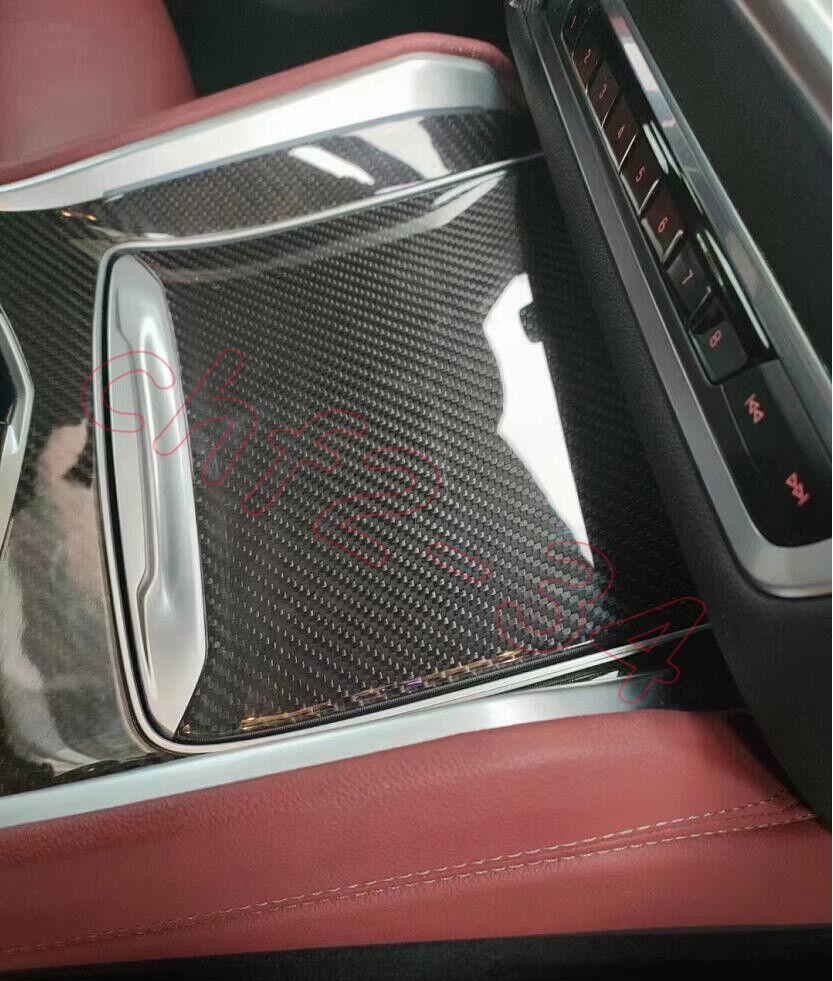 Fit for BMW X6 G06 2020-2022 Dry Carbon Fiber Interior Kit Decor Cover trim 8PCS