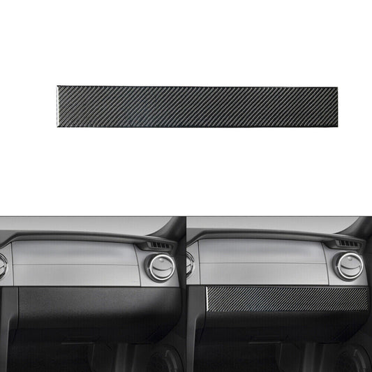 Red Carbon Fiber Gear Shifter Inner Frame Cover Trim For Altima 2019-2022 v