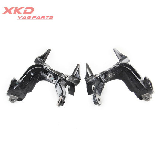 One Pair of Wheel Bearing Housing w/Brake Carrier Fit for Golf Caddy 1K0407256T Q