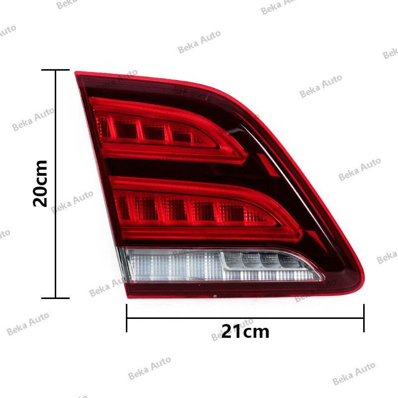 4-piece taillight upgrade for Mercedes ML-Class W166 2012-2015 GLE exterior