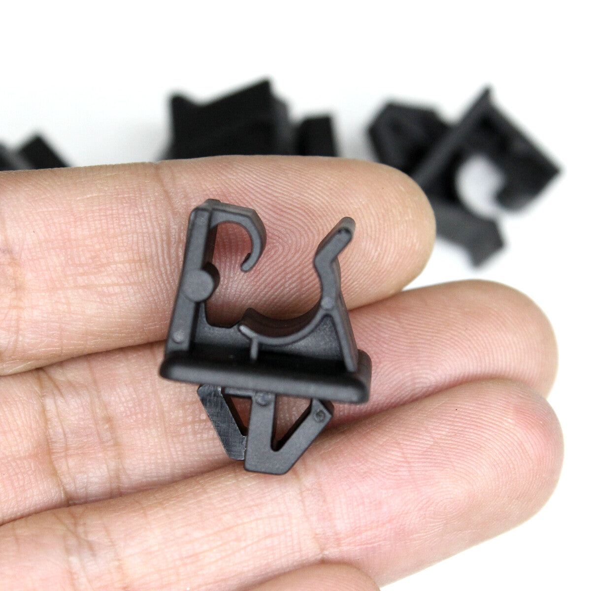 for Hyundai for Kia Hood Prop Rod Clip, Holds 8mm Rod Nylon Retainer Clamp Set of 4
