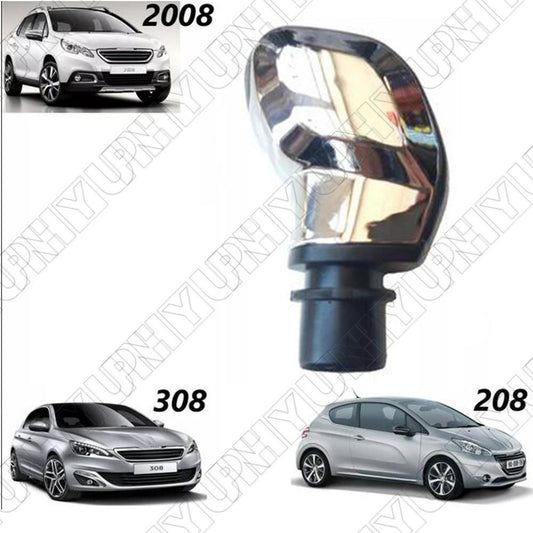 1Pcs 5 Speed Car Gear Stick Shift Manual Knob Fits for Peugeot 208 2008 301 308