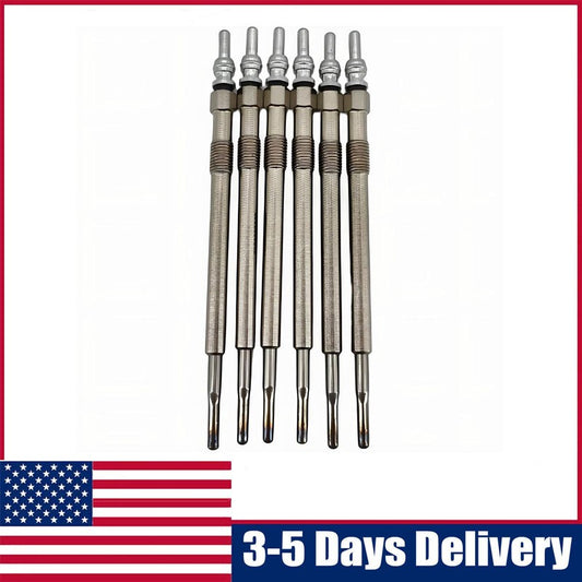Set of 6 Diesel Glow Plugs for Jeep for Grand Cherokee for Ram 1500 2014-2019 3.0l V6 US Q