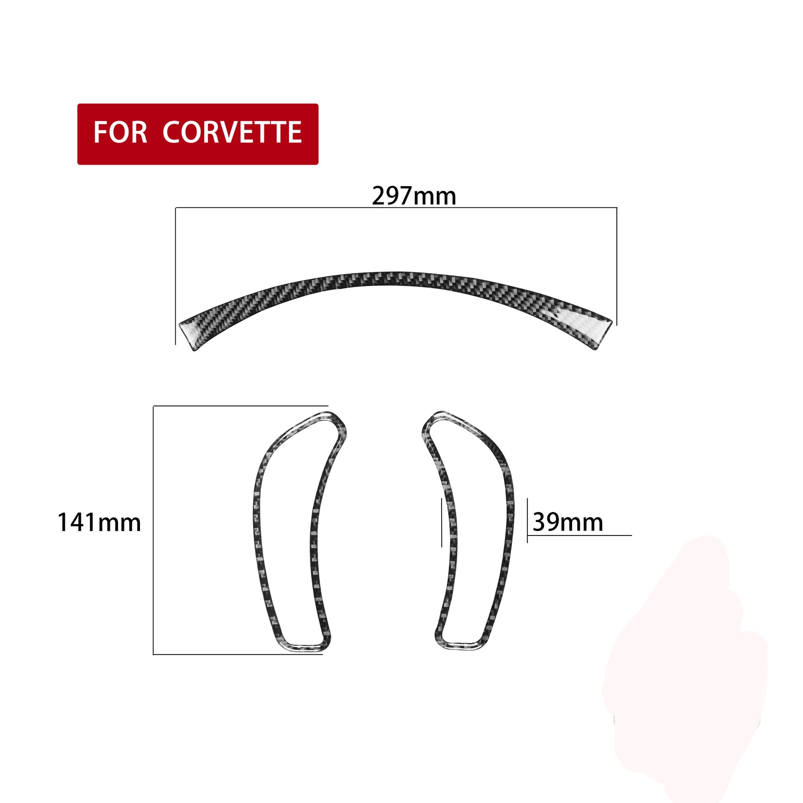 Center Console Radio Control Cover Carbon Fiber Sticker For M5 E39 1998-2003 v