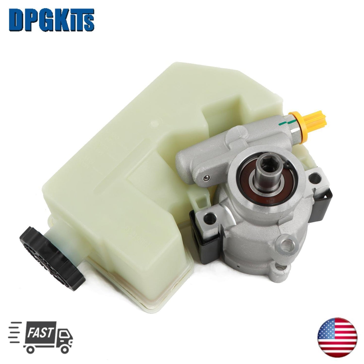 20-64610 Power Steering Pump for 2002-2006 for Jeep Liberty 3.7L with Reservoir