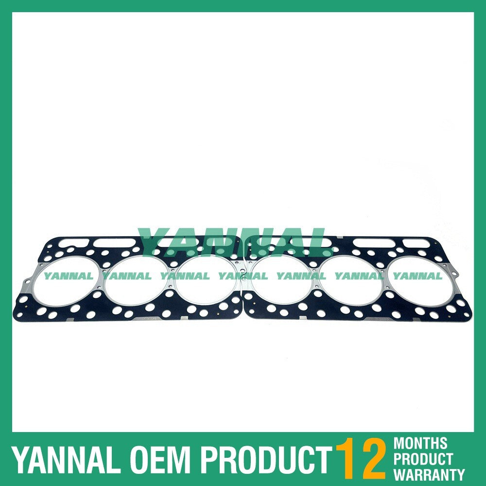 PF6T head gasket is suitable for engine spare parts.