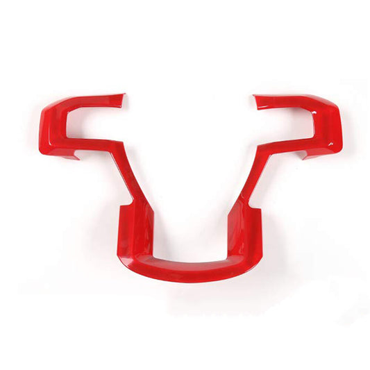 Red Interior Steering Wheel Moulding Trim Accessories for 2015-2020 for Ford F150