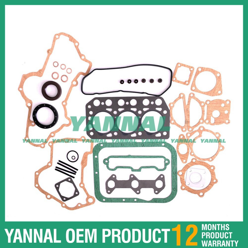 K3D Engine Cylinder Gasket Kit for Tractors, Excavators, and Loaders -