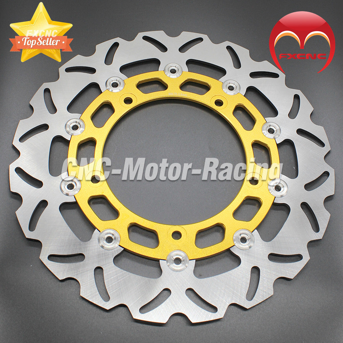 Motorcycle model suitable for Yamaha YZF R15 2013 - 2021 2020 Gold front and rear brake rotor discs