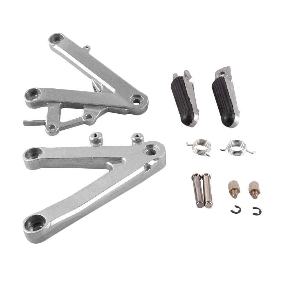 Front Rider Foot Pegs Footrest Brackets for HONDA 1990 1991-1997 CBR250 MC22