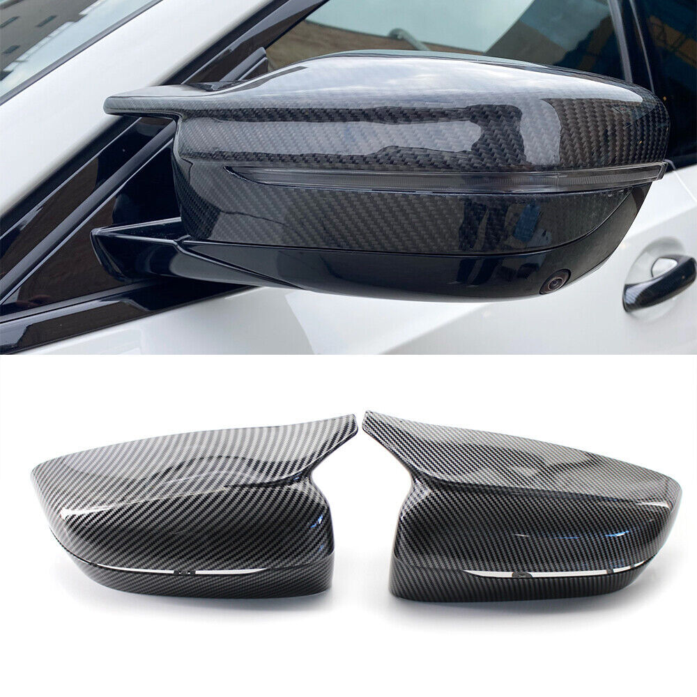 M Style Carbon Fiber Wing Mirror Cover Cap Fit for BMW G30 G20 G11 G12 2017-2020