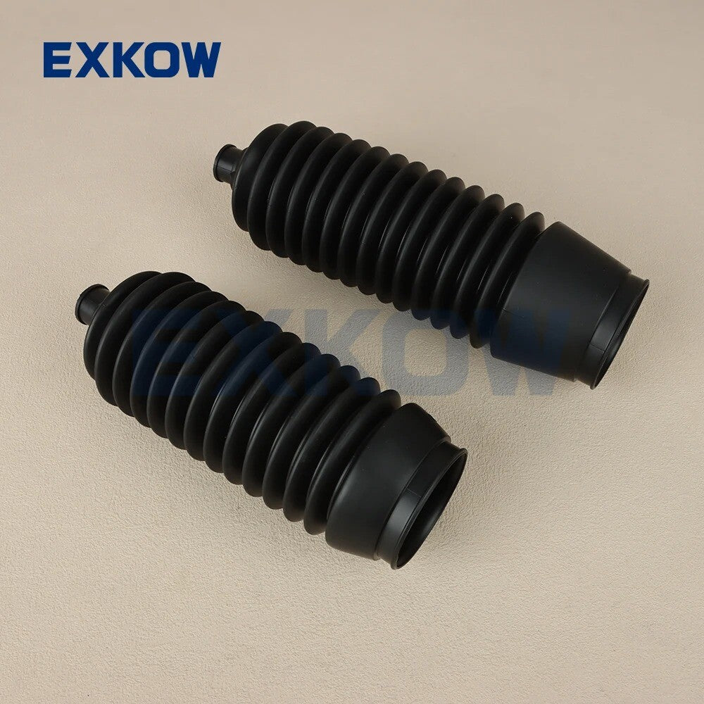 2X Left Right Steering Gear Bellow for Mitsubishi Pajero 00- MR510271 MR510272