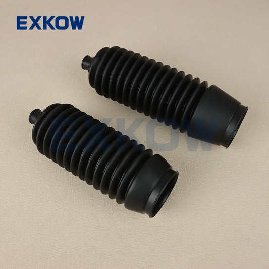 2X Left Right Steering Gear Bellow for Mitsubishi Pajero 00- MR510271 MR510272