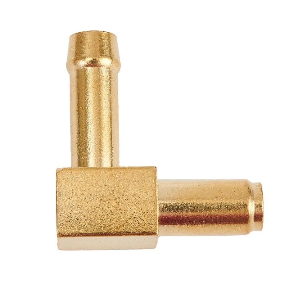 Drag Specialties Brass Fuel Import Fittings 1/4 Inch for 84-06 CV Carb for Harley - n