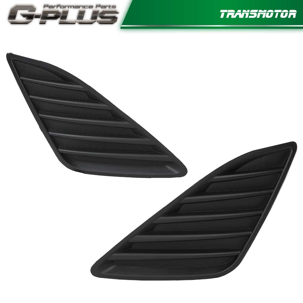 Fits 2012 - 2014 for Camry Front Mist Bumper Hole Cover LH Right Grip Kit 1 Pair US- v