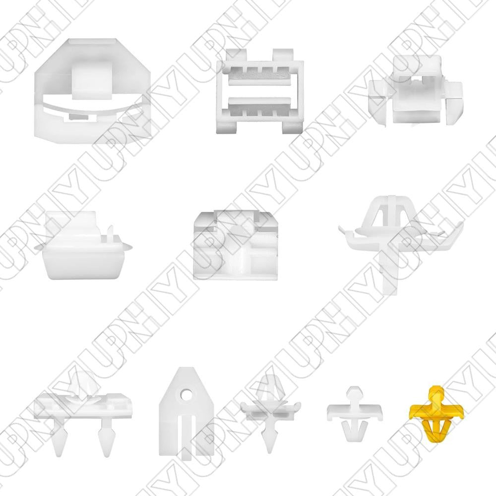 124pcs Side Door Panel Fixing Clips A0019885081 for Mercedes-Benz W201 190E 190D