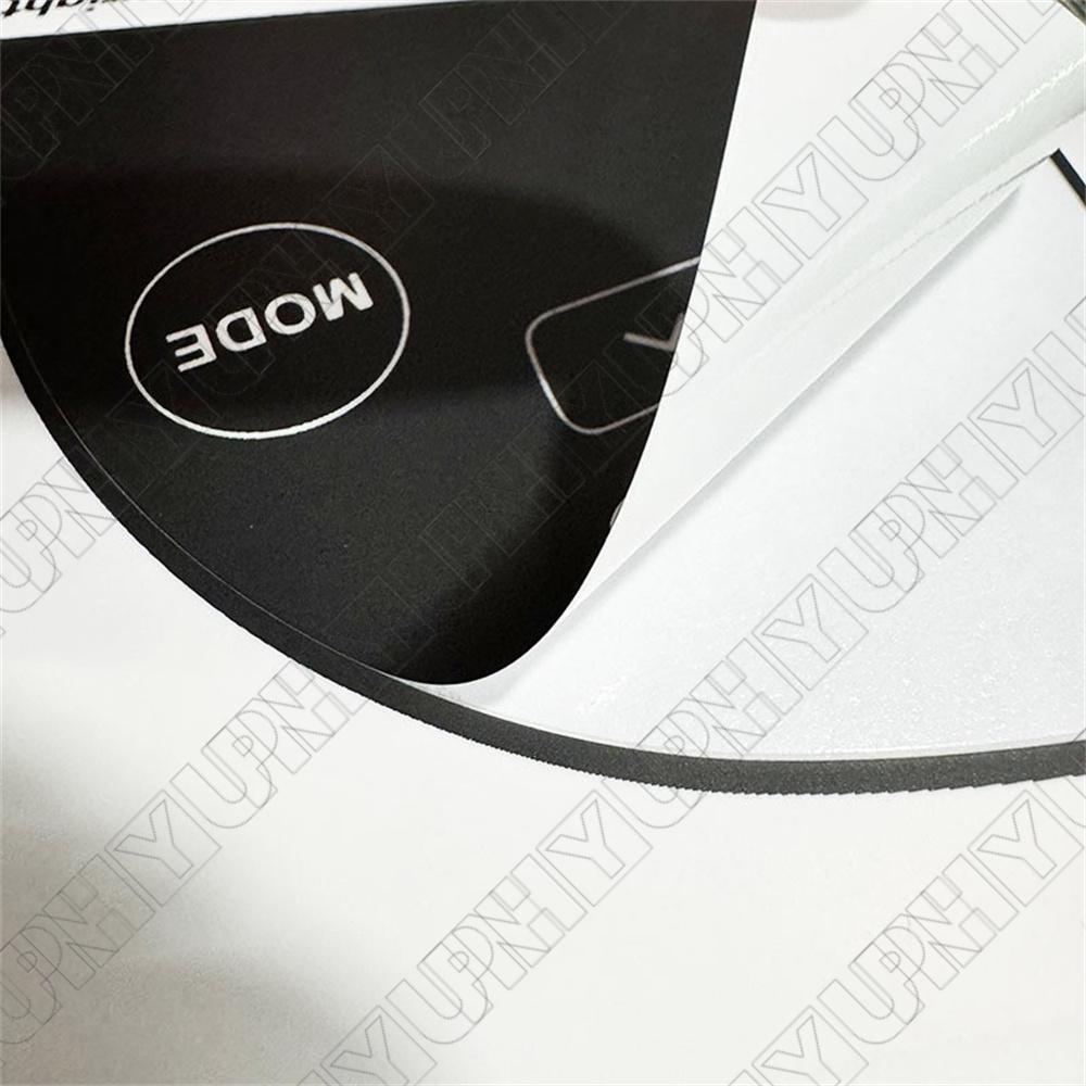 Matte Black Temperature Climate Control Button Decals For 2007-13 for BMW for X5 E70 E71 Q
