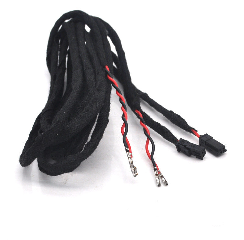 4x Retrofit Door light Cable step courtesy For E87 E90 E60 E63 E70 E91 E92 v