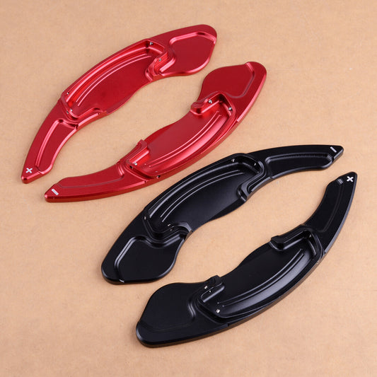 Fit for for Honda Accord 13-18 1Pair Aluminum Paddle Shifter Extensions Trim v