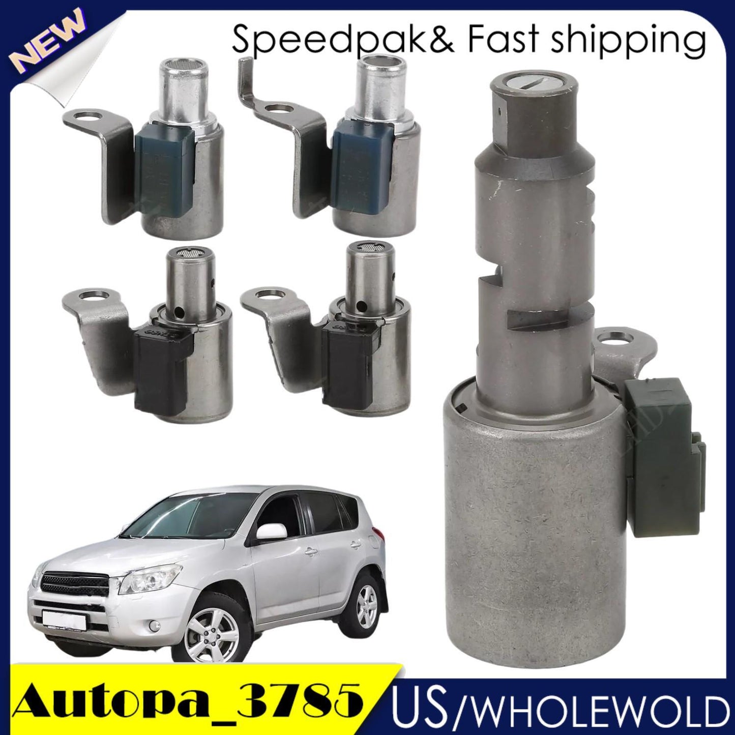 5CVT Transmission Shift Solenoid Assembly for Toyota K110 K111 k112 35410-20570
