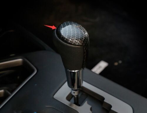 For 2013-2018 for Toyota RAV4 Carbon Fiber Styling Inner Gear Shift Knob Cover Trim