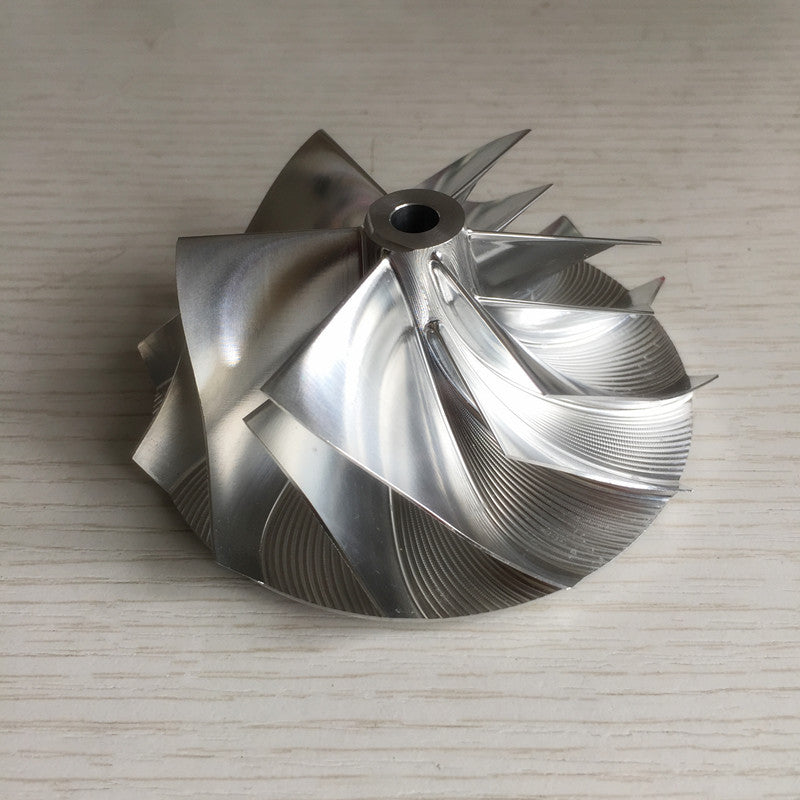 TD05H 66.65/84.00mm 451470-0001 6+6 blade performance billet compressor wheel