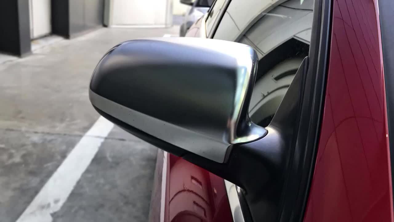 Matt for CHRome Side Mirror Protector for for Audi A3 8P S3 A4 S4 B6 B7 S4 A6 C6 mc1- v