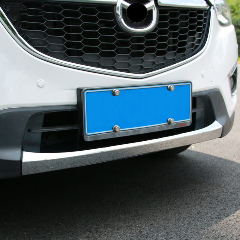 for Mazda CX-5 CX5 2012-2016 ABS Chrome Front Bumper Lip Trim protection Cover