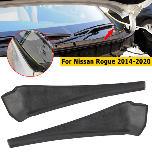 Pair for Nissan X-Trail/Xtrail T32 Wrap Corner Trim Rogue 14-18 Front Windshield