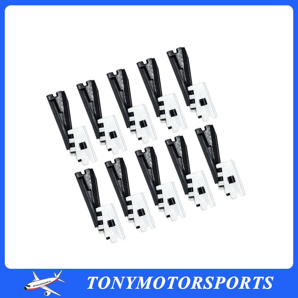 10X Roof Ceiling Moulding Guide Trim Clips For 1998-2002 E320 E430 E55 AMG W210