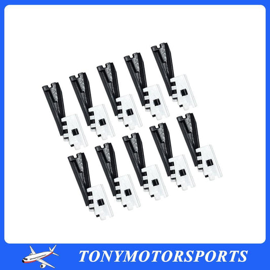 10X Roof Ceiling Moulding Guide Trim Clips For 1998-2002 E320 E430 E55 AMG W210