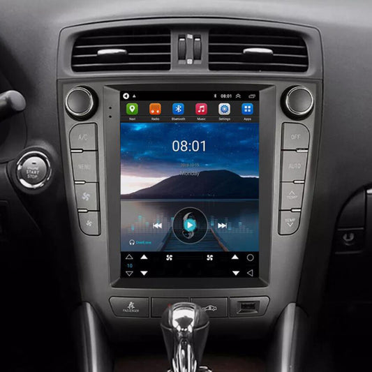 for LEXUS IS250 IS350 2005-2012 ANDROID 12 CARPLAY CAR STEREO RADIO GPS BT n