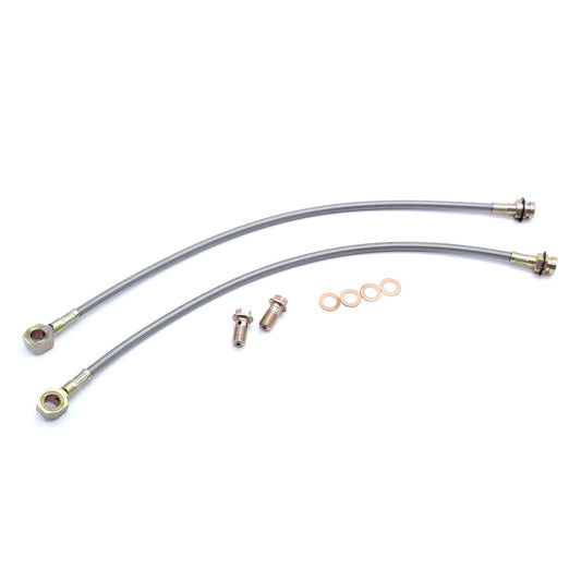Braided Stainless Steel Disc Brake Hose For Chevelle Disc Brakes GM 64-72 7/16