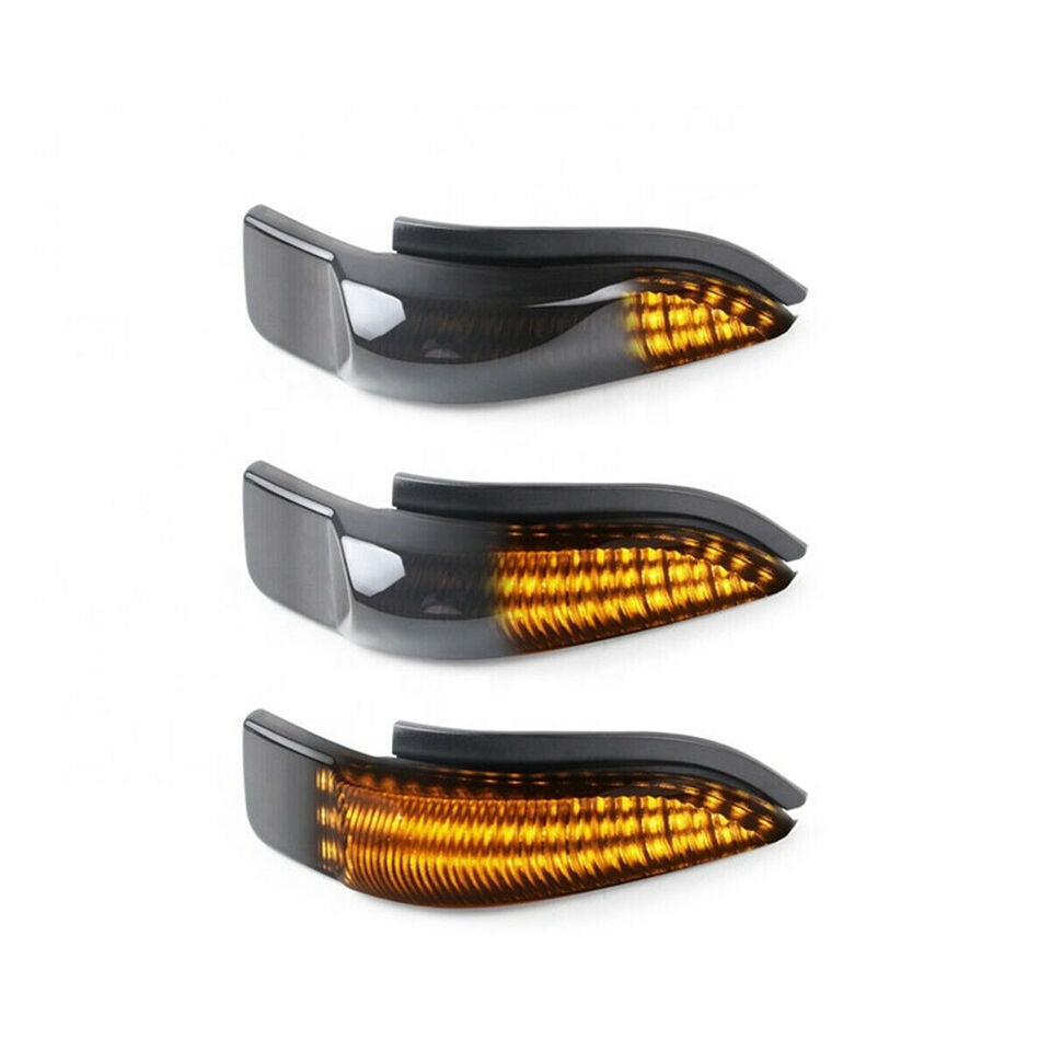 for Toyota for Corolla smoke amber side mirror sequential signal lights